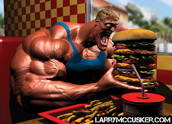 cheeseburger illustration